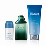 Kit Kaiak Aventura Masculino, Desodorante Roll-on e Shampoo (3 produtos)