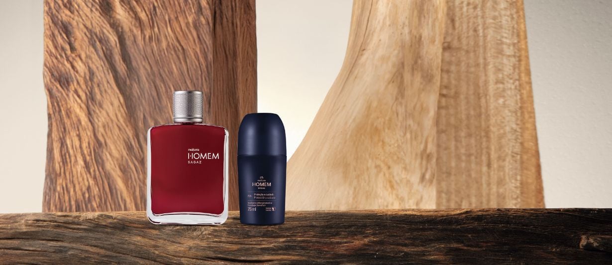 Kit Natura Homem Sagaz e Desodorante Roll-on (2 produtos)