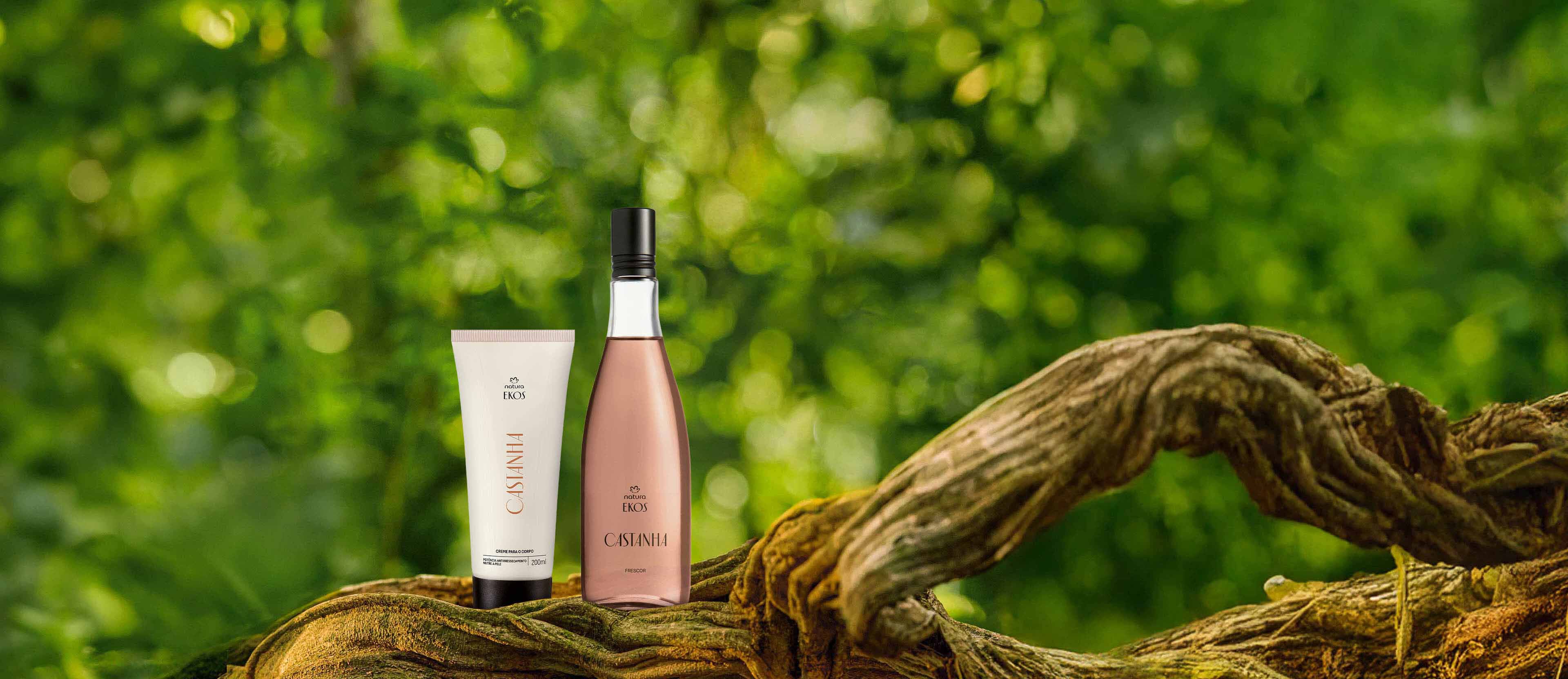 Kit Ekos Castanha Creme para o Corpo e Frescor