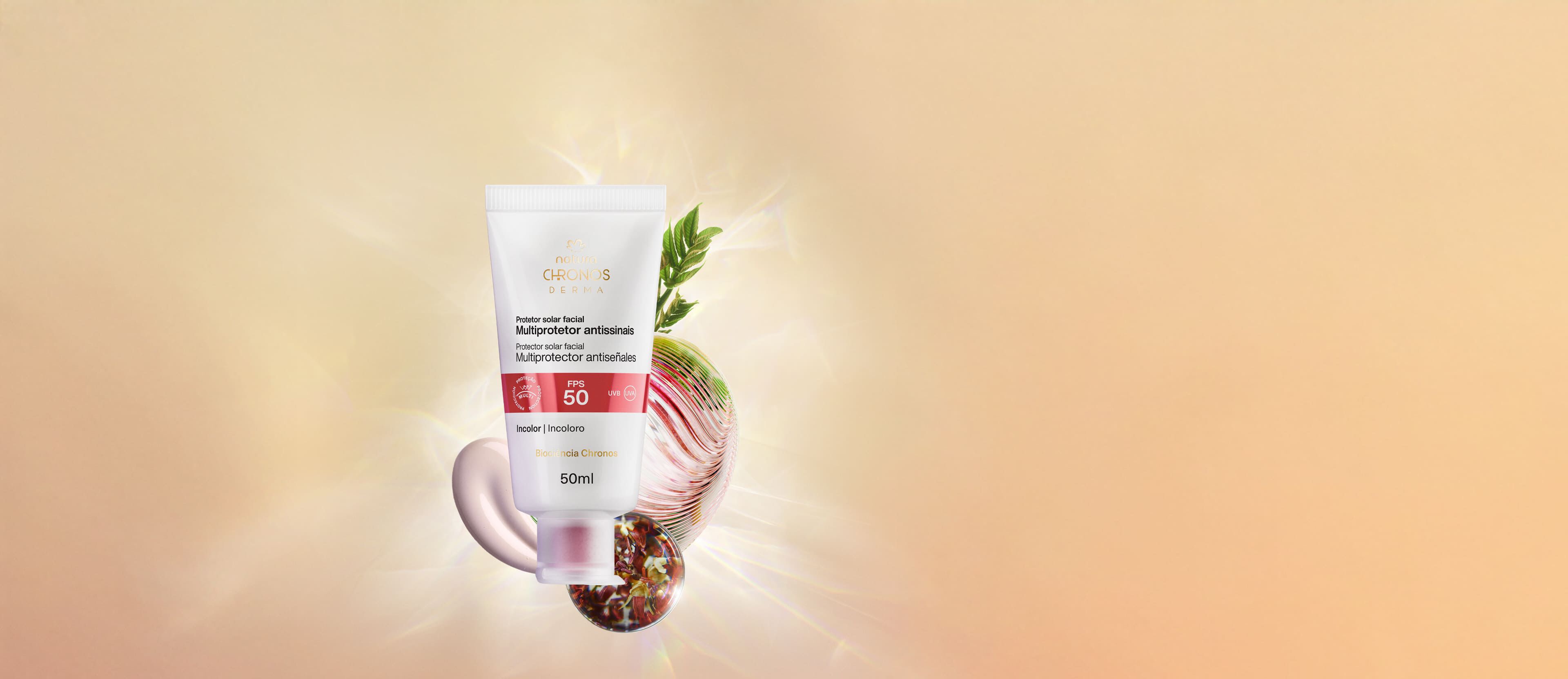 Multiprotetor Antissinais FPS 50 FPUVA 18 Chronos Derma