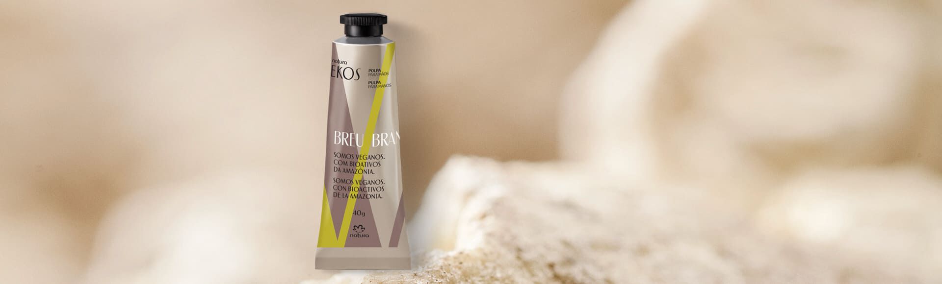 Polpa Hidratante para Mãos Ekos Breu Branco