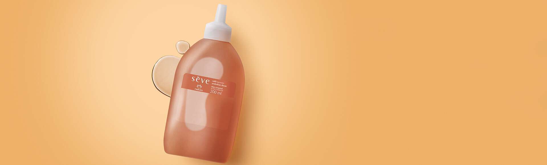 Refil Óleo Desodorante Corporal Sève Amêndoas Doces