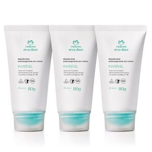 Combo Desodorante Antitranspirante em Creme Erva Doce