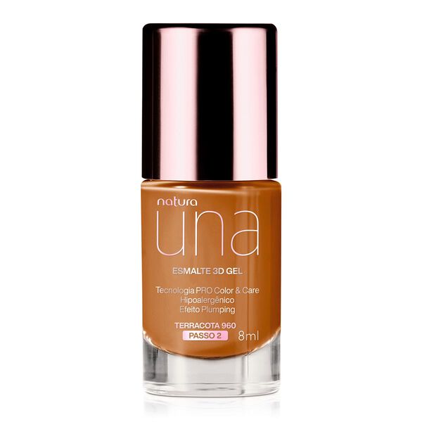 Esmalte 3D Gel Una - Terracota 960