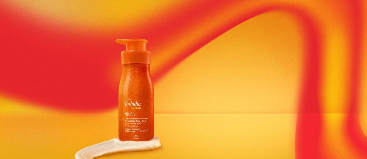 Creme Energizante Corporal 2 em 1 Tododia Energia
