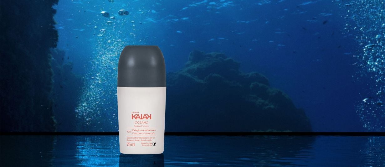 Desodorante Antitranspirante Roll-on Kaiak Oceano Feminino