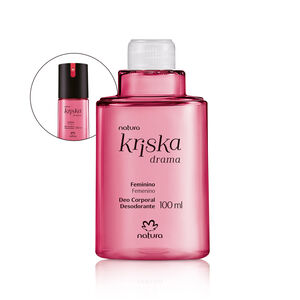 Refil Desodorante Corporal Kriska Drama Feminino 100 ml