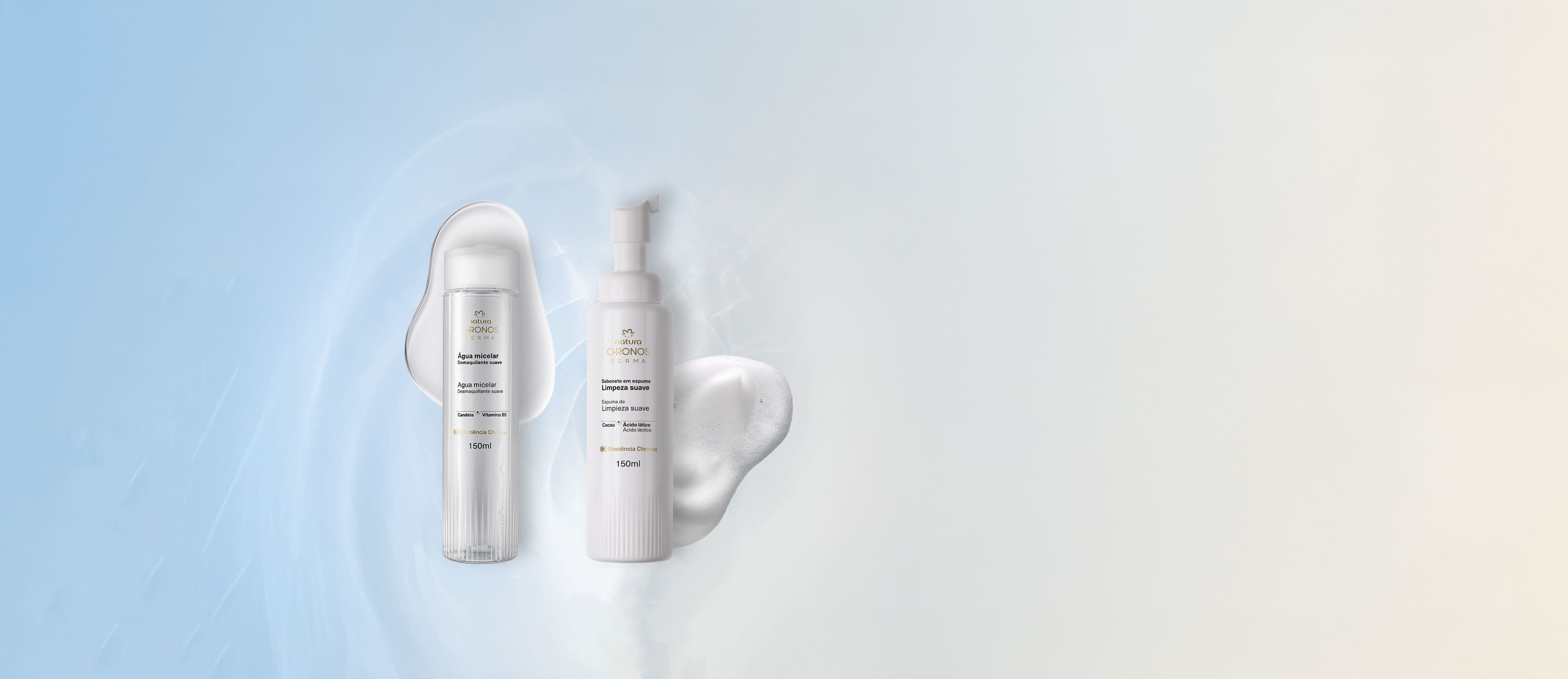Kit Limpeza Suave Chronos Derma (2 produtos)