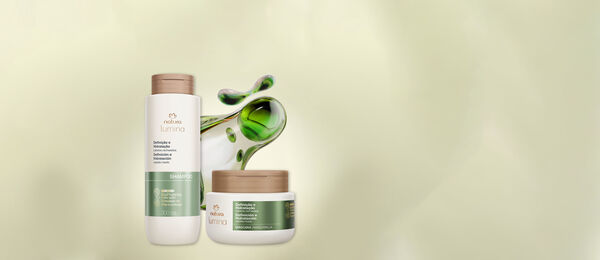 Kit Lumina Definição e Hidratação para Cachos Shampoo e Máscara