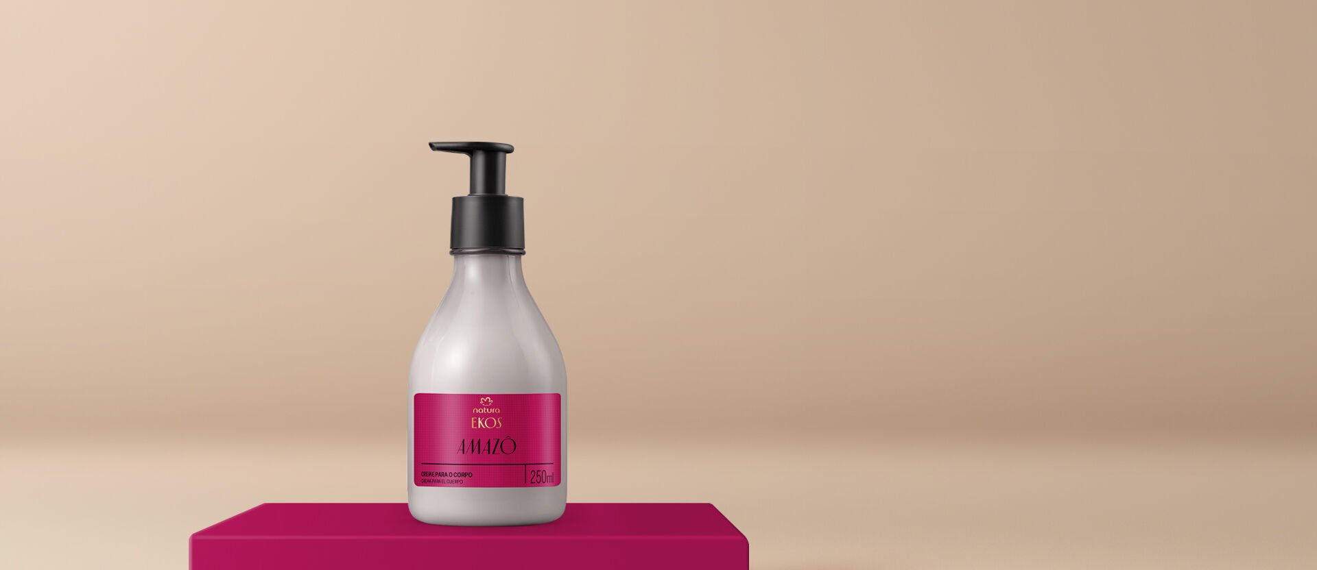 Creme Desodorante Hidratante para o Corpo Ekos Amazô