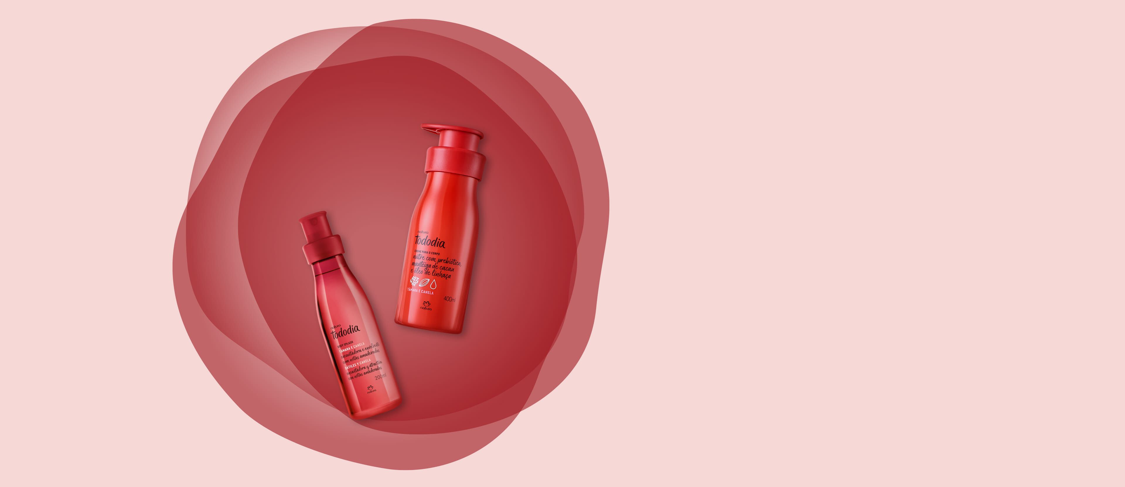 Kit Tododia Tâmara e Canela com Hidratante e Body Splash (2 produtos)