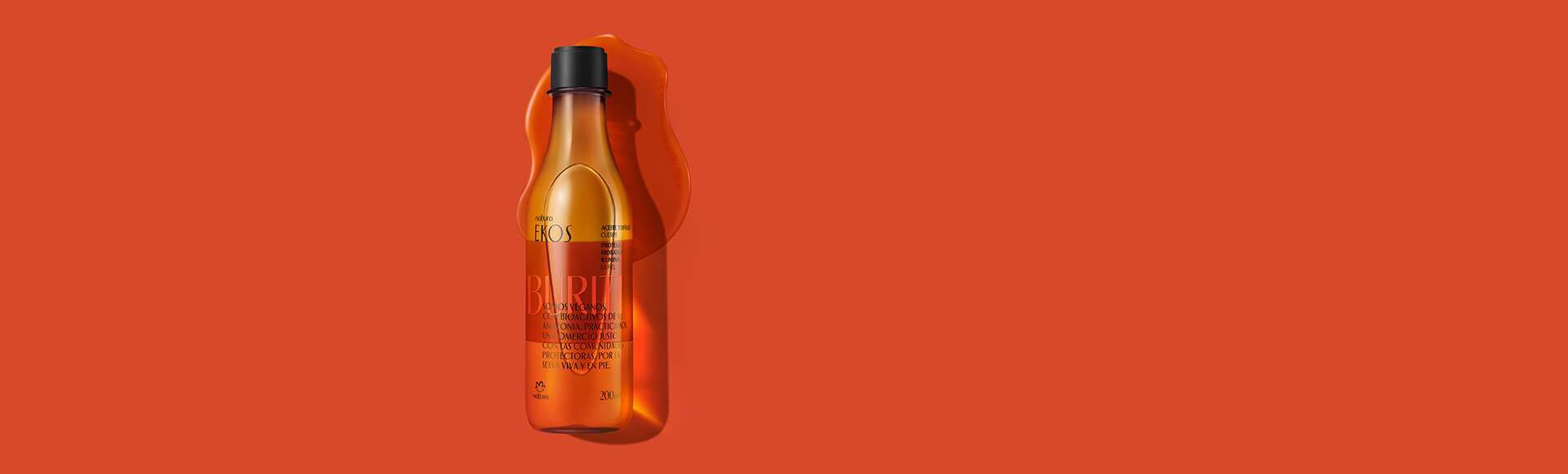 Óleo Trifásico Desodorante Corporal Ekos Buriti