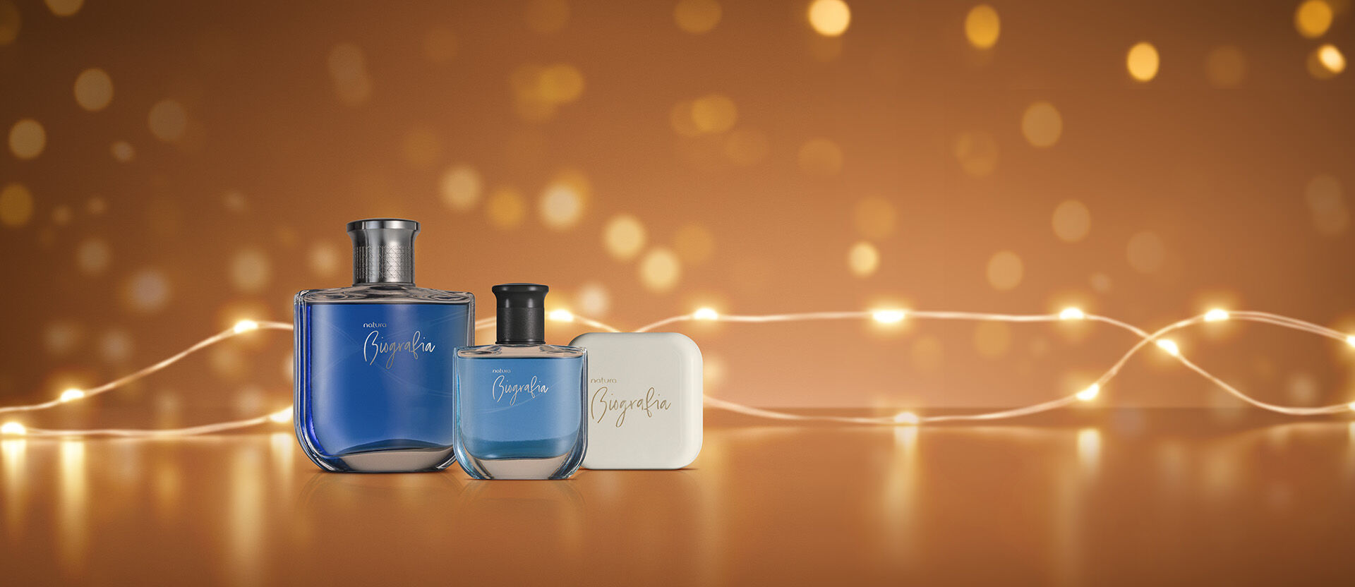 Presente Natura Biografia Masculino (4produtos)