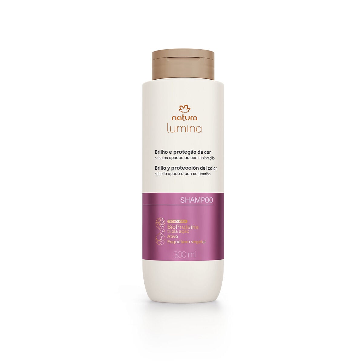 Shampoo Revitalizante para Cabelos Opacos ou com Coloracao Lumina 300 Ml