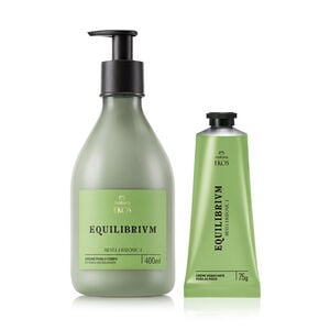 Kit Hidratante Corporal e Creme para Mãos Ekos Menta Amazônica