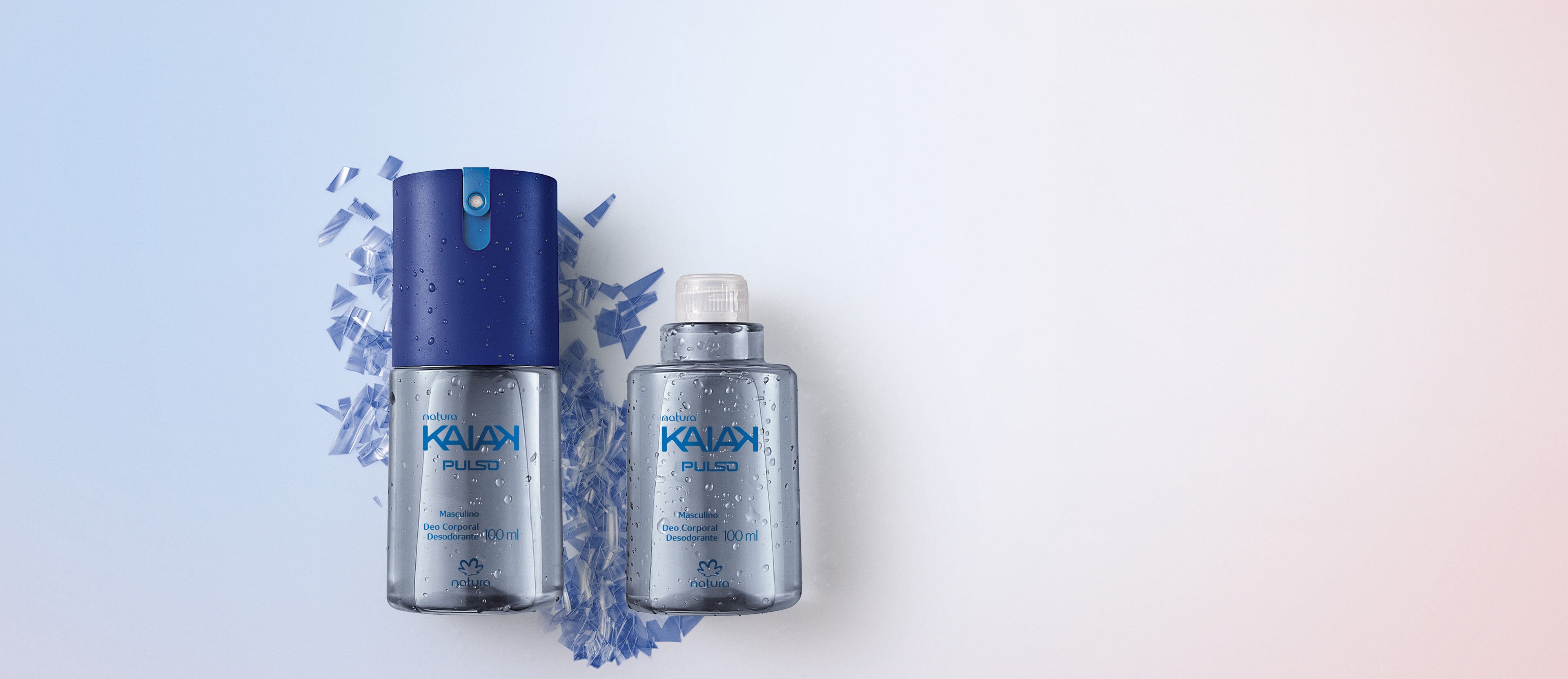 Kit Desodorante Corporal Kaiak Pulso com Refil