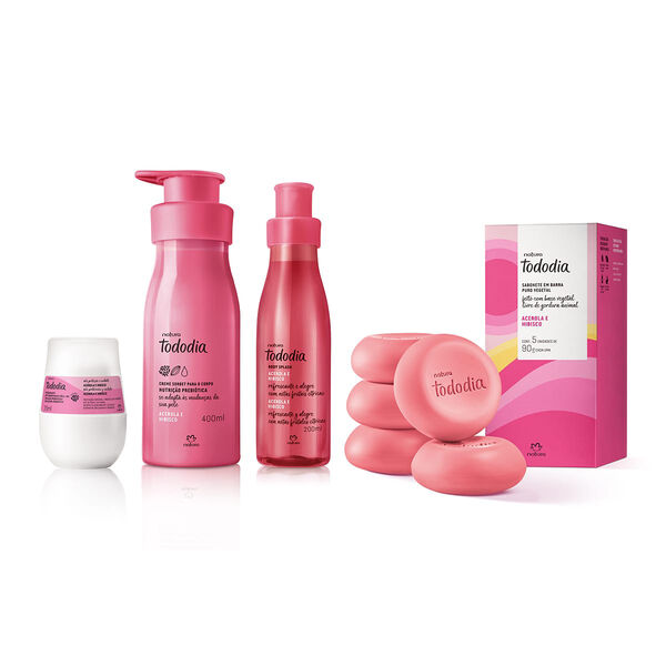 Kit Tododia Acerola e Hibisco