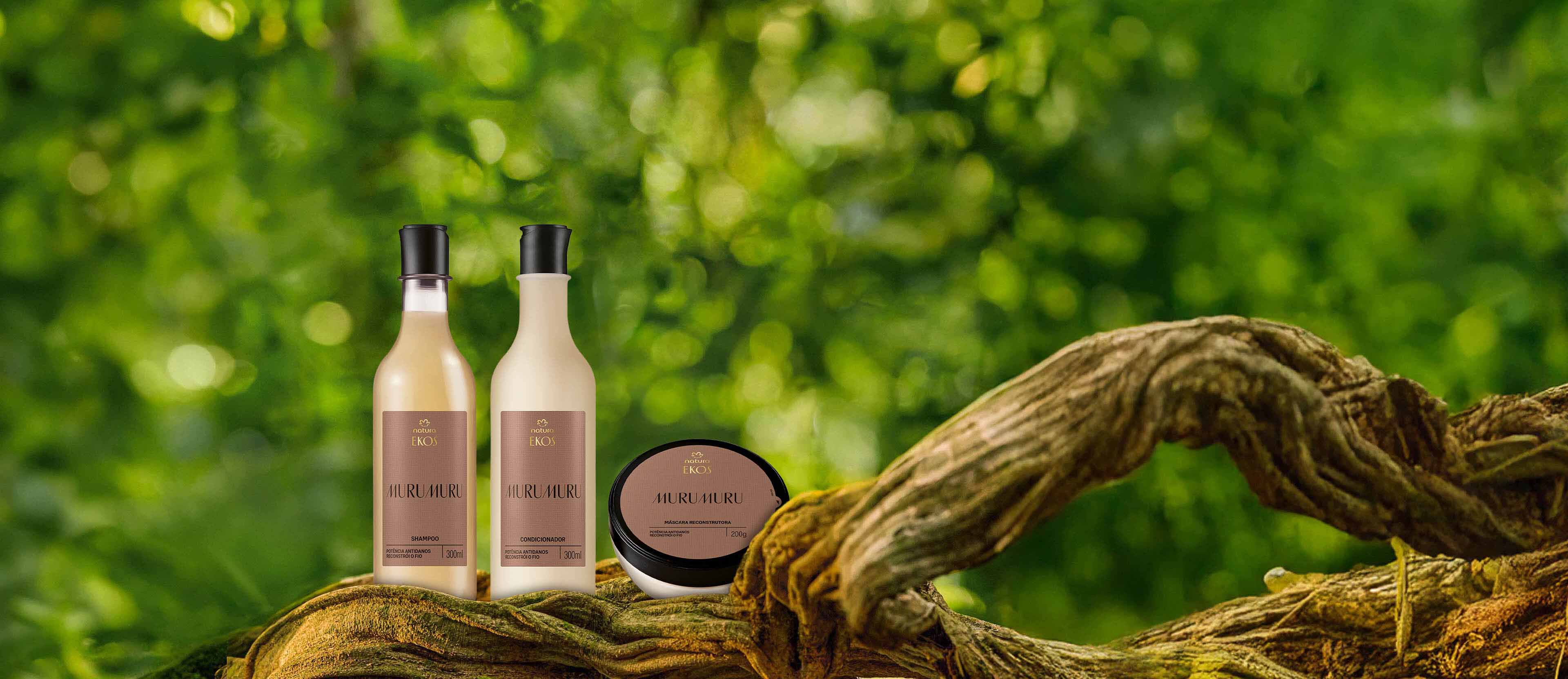 Kit Ekos Murumuru Shampoo, Condicionador e Máscara