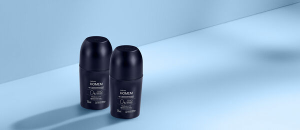 Kit Natura Homem Desodorante Roll-on Zero Alumínio (2 unidades)