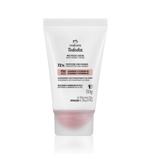 Desodorante Antitranspirante em Creme Tododia Noz Pecã 50g