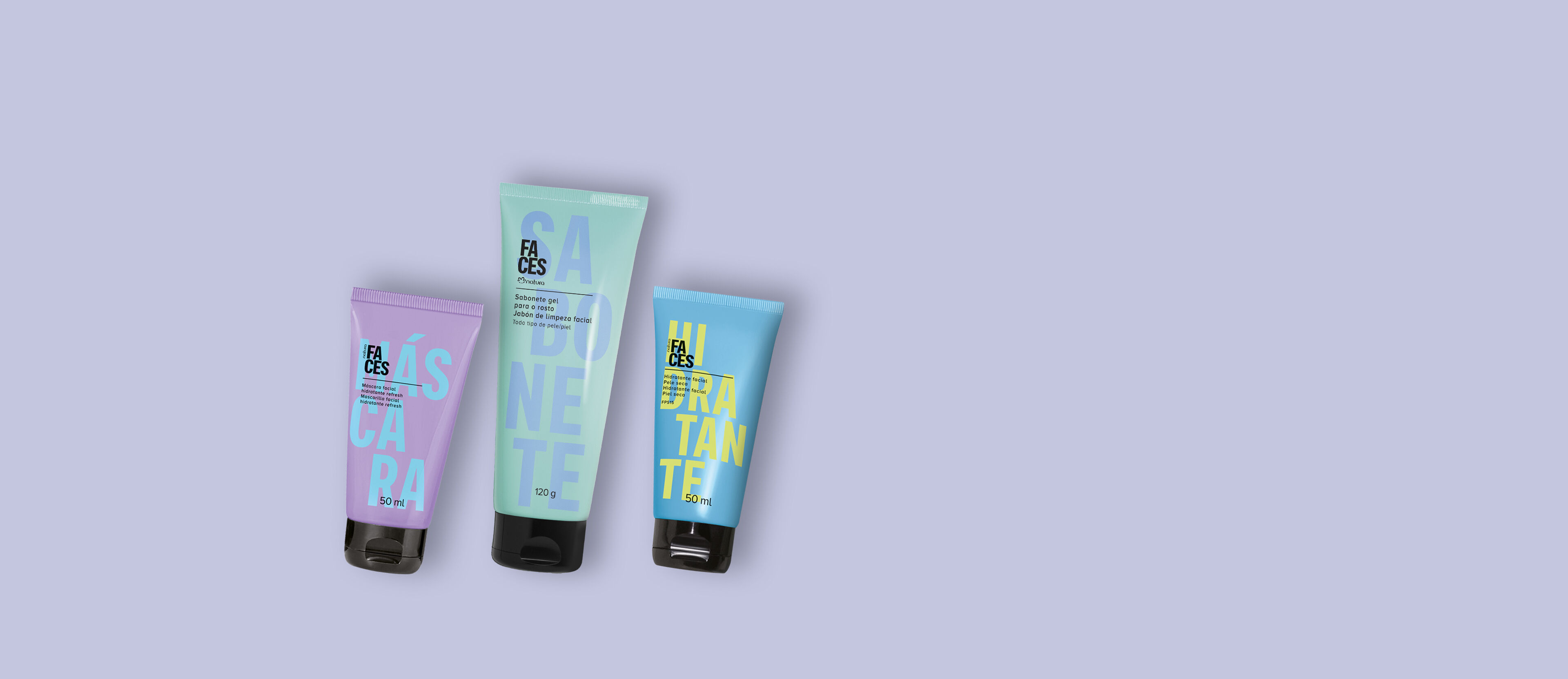 Kit Ritual Pele Normal a Seca Faces (3 produtos)