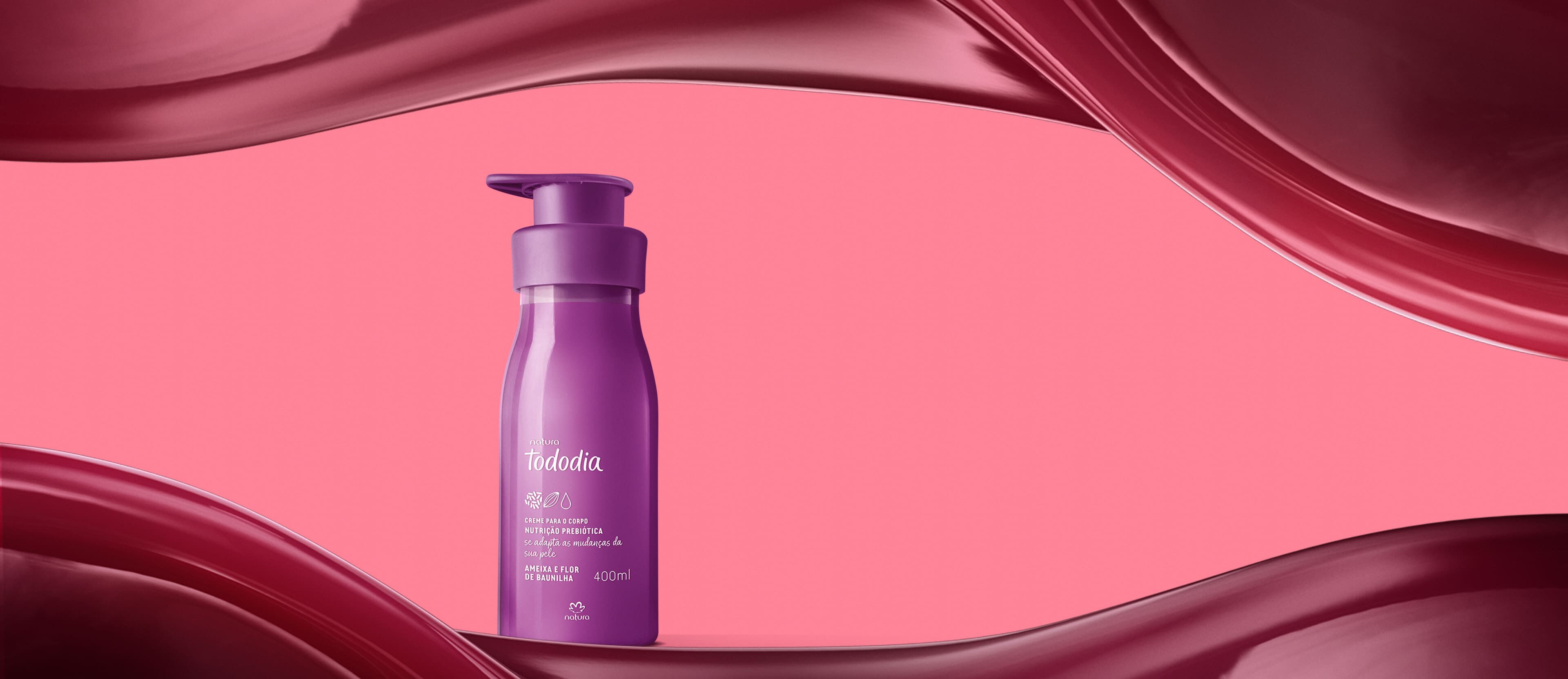 Creme Desodorante Nutritivo para o Corpo Tododia Ameixa e Flor de Baunilha