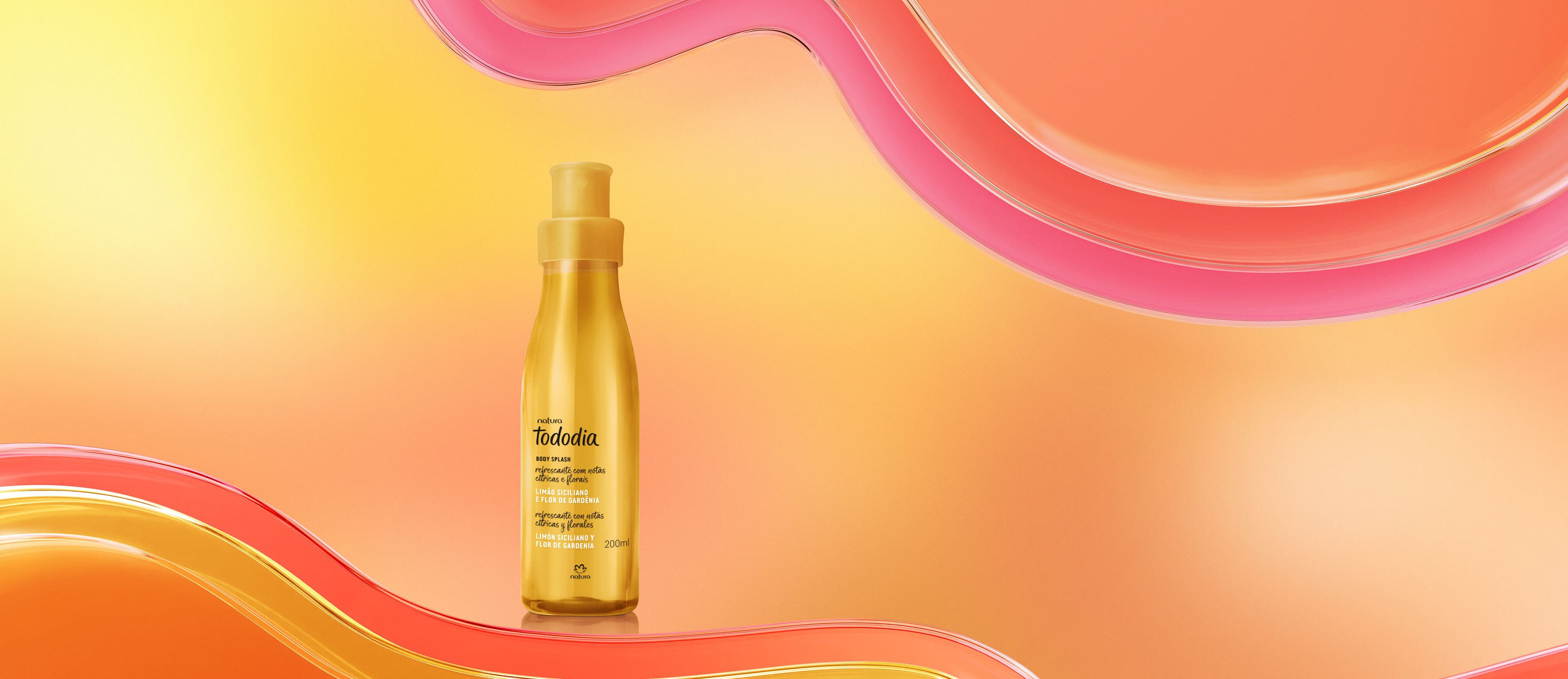 Tododia Limão Siciliano e Flor de Gardênia Body Splash Feminino 200 ml