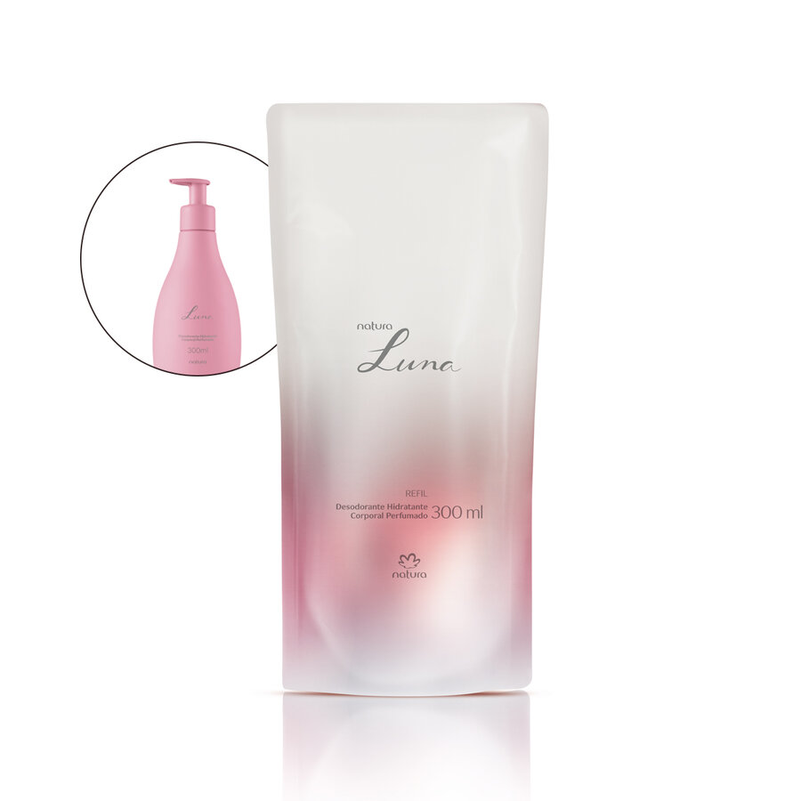 Repuesto Desodorante Hidratante Corporal Perfumado Luna 300 Ml