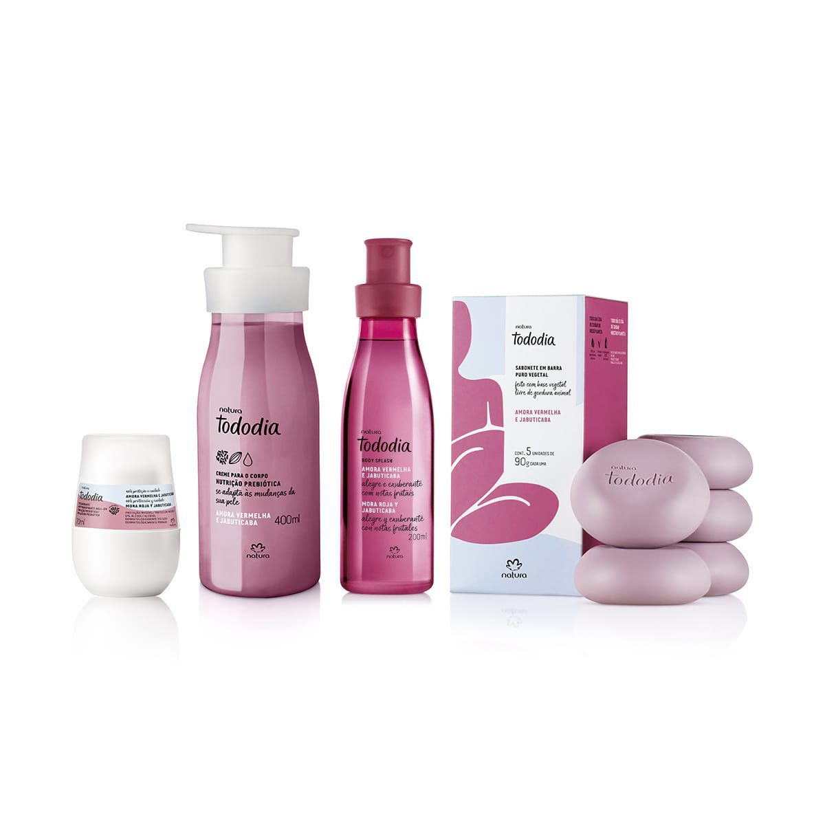 Kit Tododia Amora Vermelha e Jabuticaba