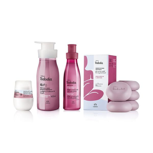 Kit Tododia Amora Vermelha e Jabuticaba