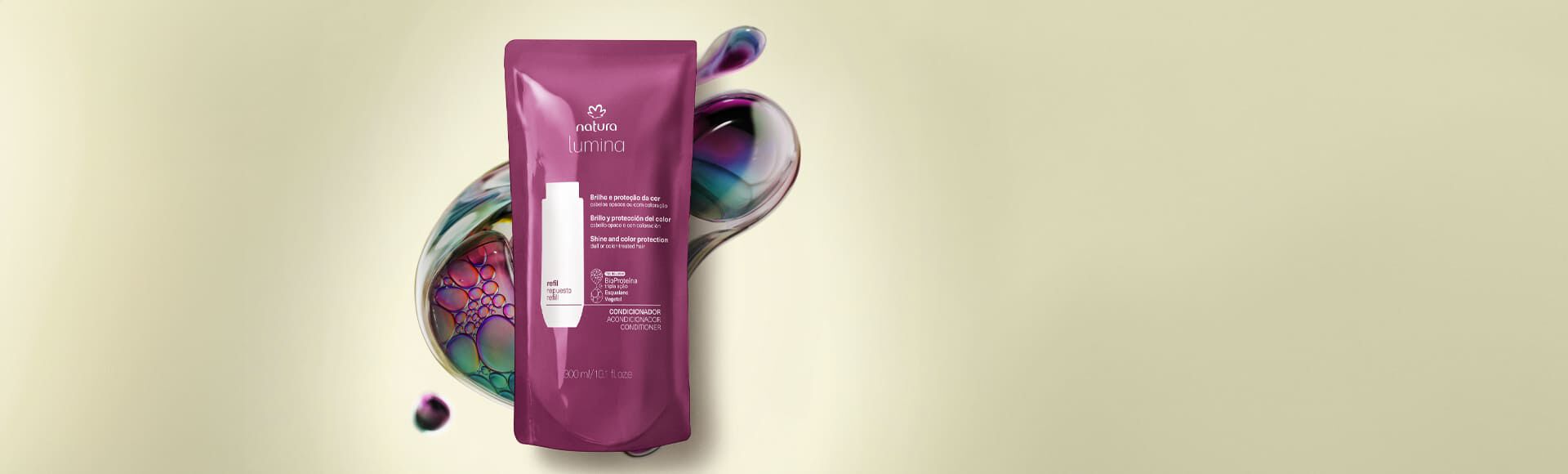 Refil Condicionador para Brilho e Proteção da Cor