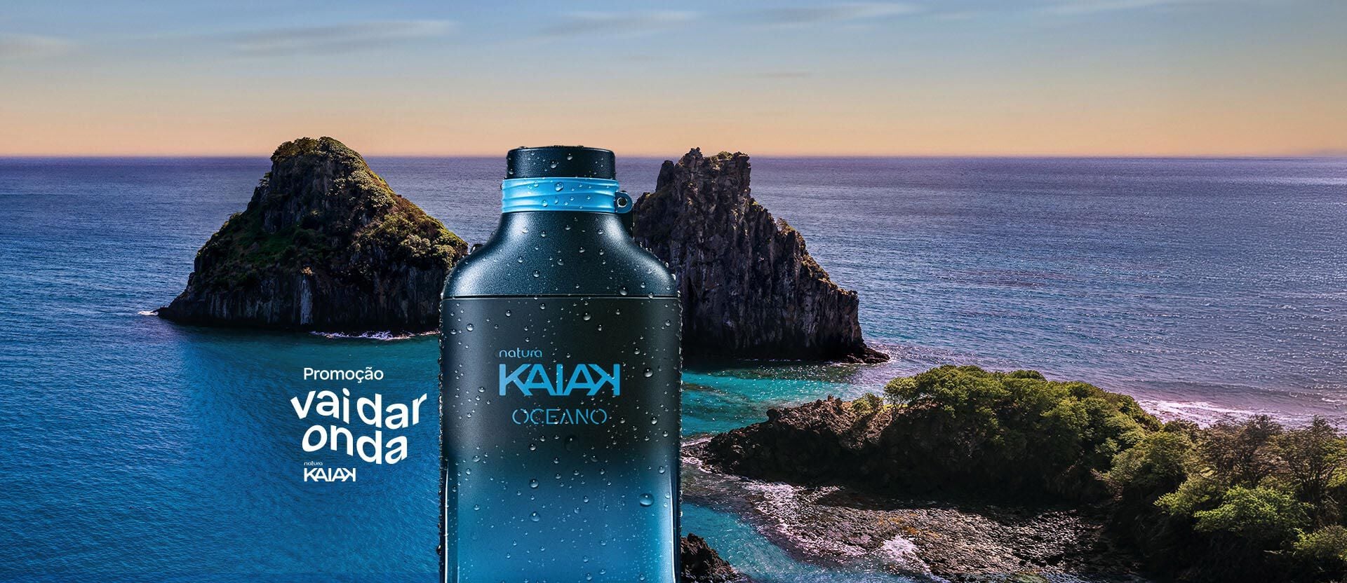 Kaiak Oceano Masculino Promoção Vai Dar Onda 100 ml
