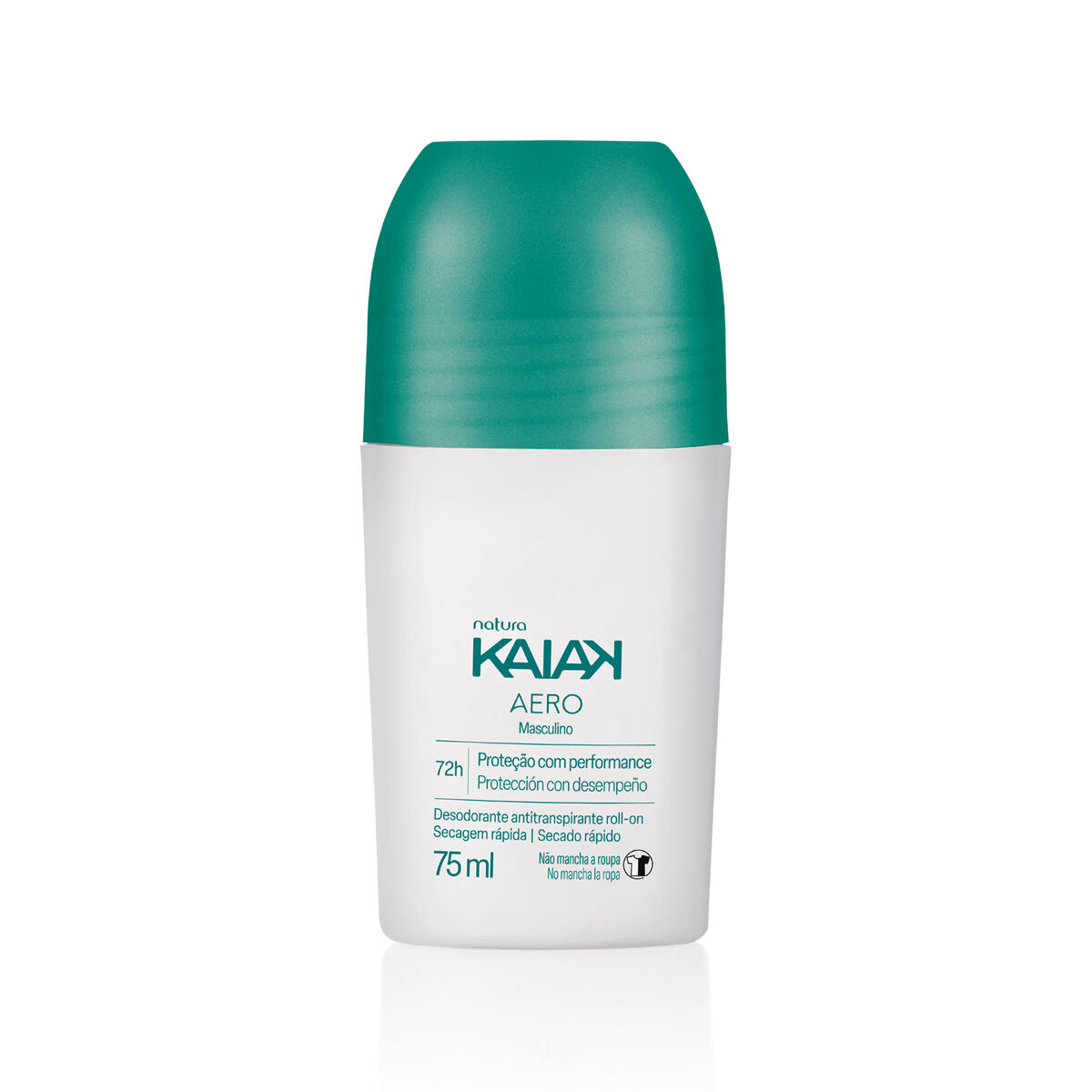 Desodorante Antitranspirante Roll On Kaiak Aero Masculino 75 Ml
