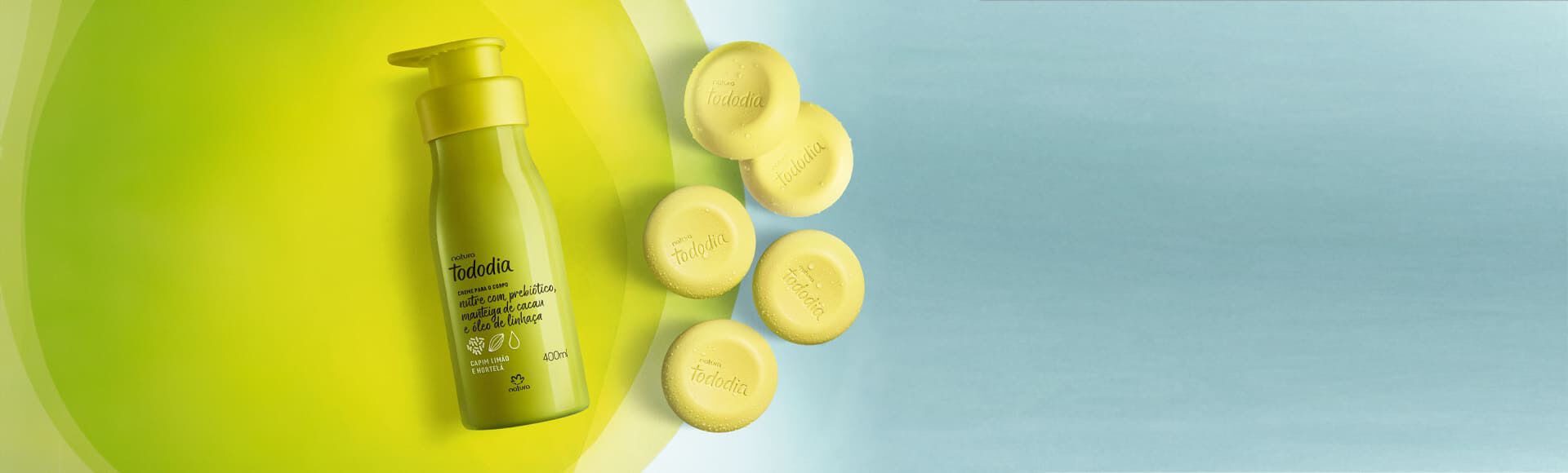 Conjunto Natura Tododia Capim Limão e Hortelã