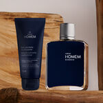Kit Balm Pós-barba e Deo Parfum Natura Homem Essence