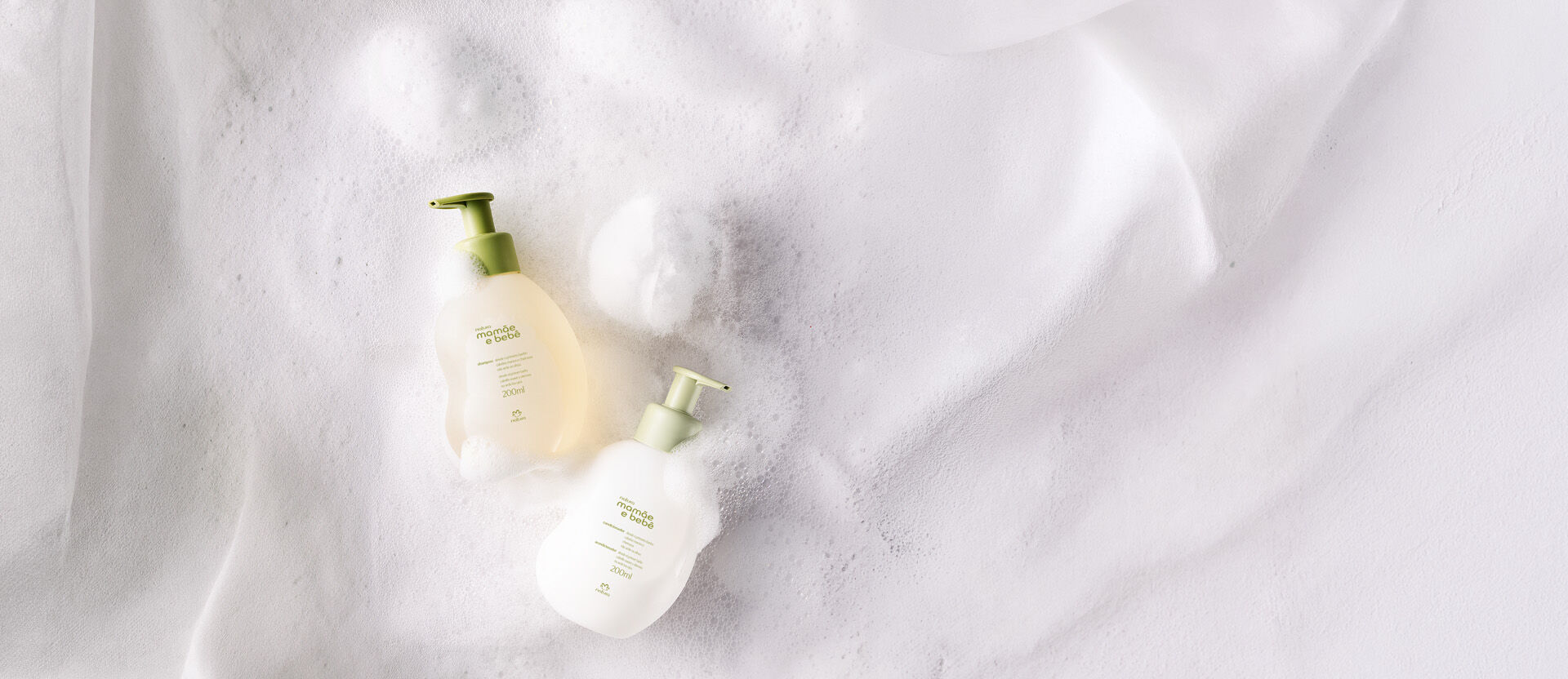 Kit Mamãe e Bebê Shampoo e Sabonete Líquido (2 produtos)