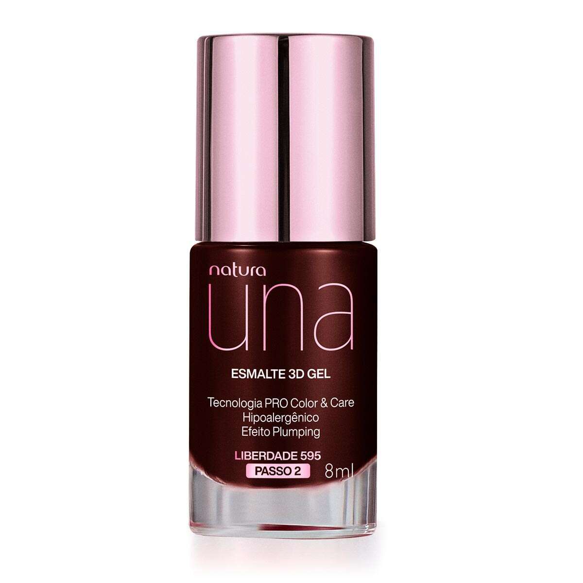 Esmalte 3D Gel Una - Liberdade 595