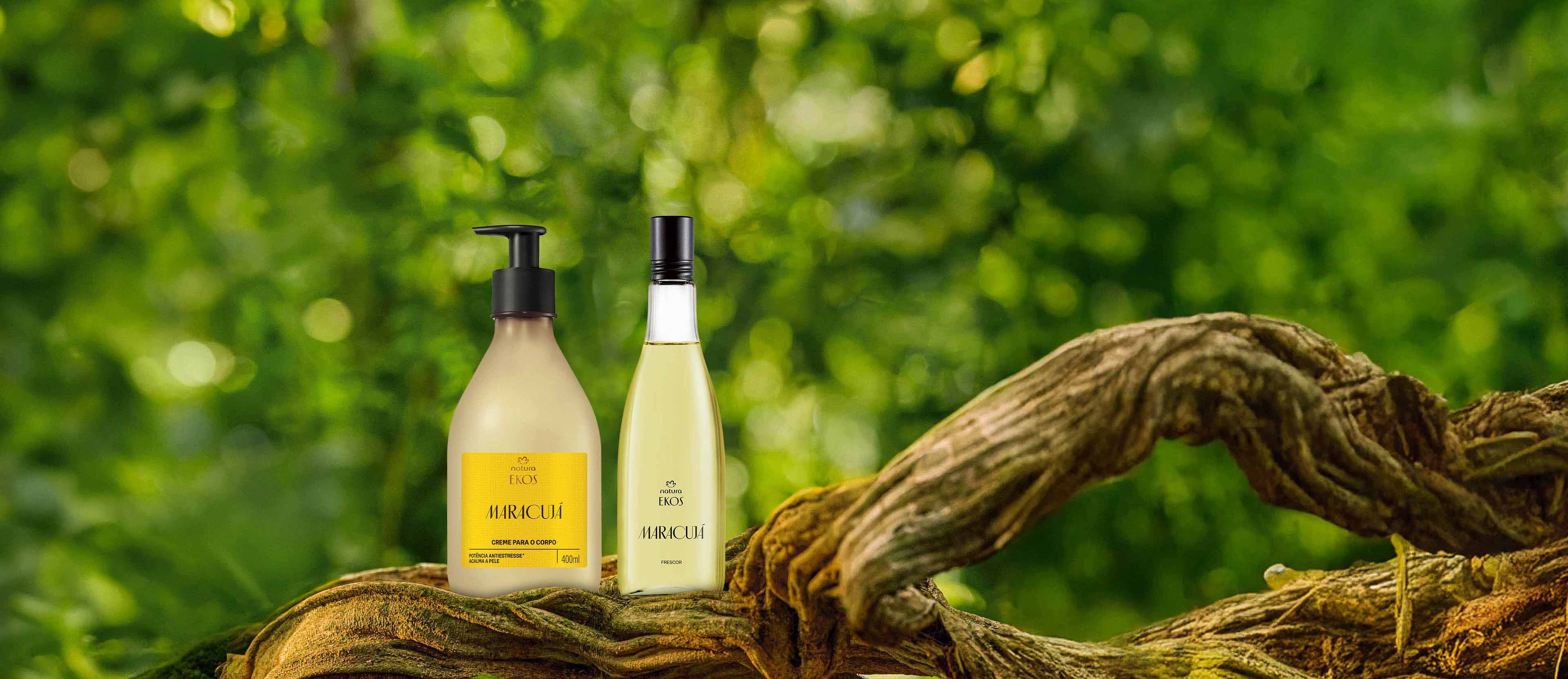 Kit Ekos Maracujá Creme para o Corpo e Frescor