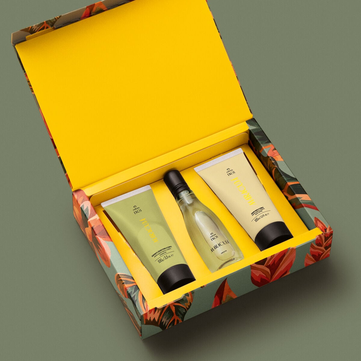 【SALE】ENVIORN コフレ Presente Natura Ekos Maracujá Ritual Calmante (3 produtos)