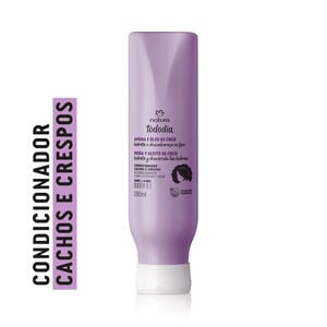 Condicionador Cachos e Crespos Tododia Amora e Óleo de Coco 280 ml