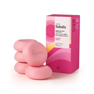 Sabonete em Barra Puro Vegetal Tododia Acerola e Hibisco 5 un de 90 g