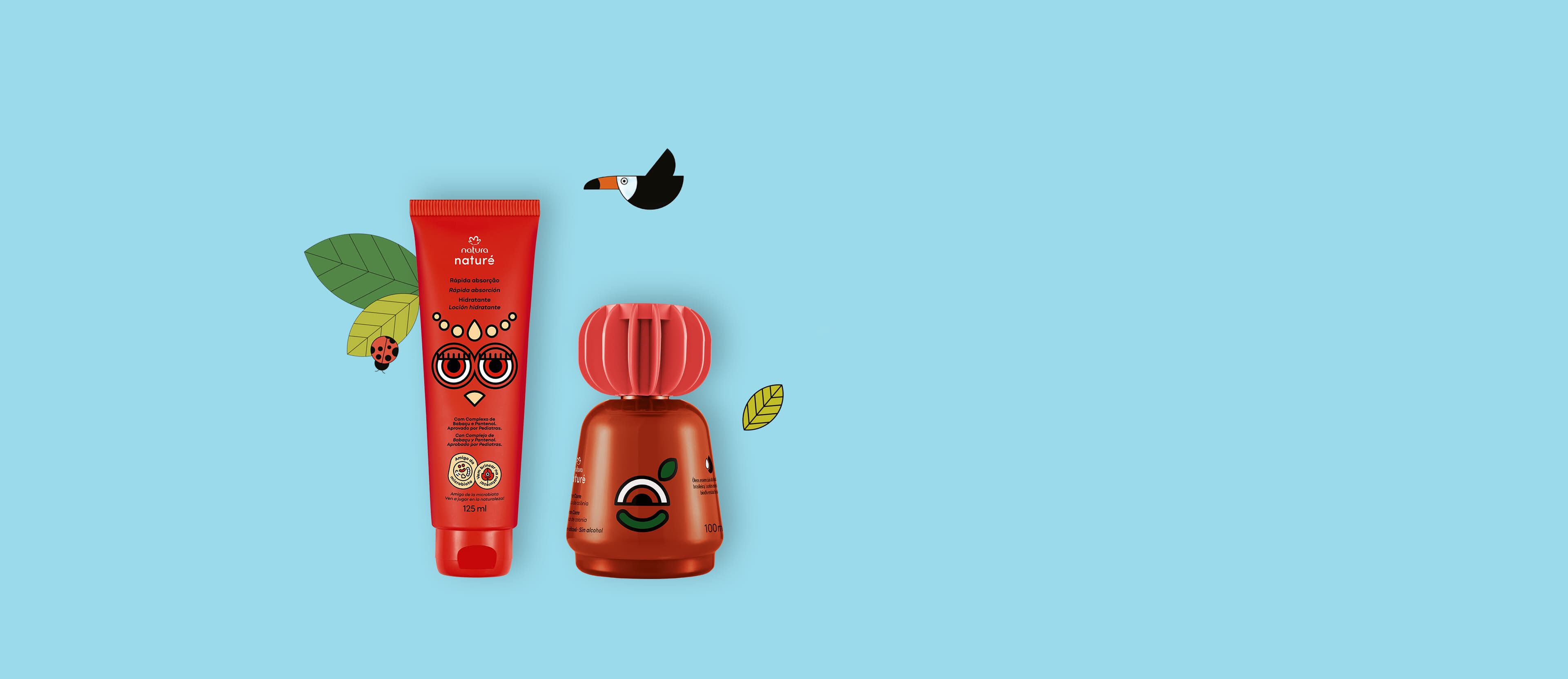 Kit Naturé Colônia Corre Corre e Hidratante (2 produtos)