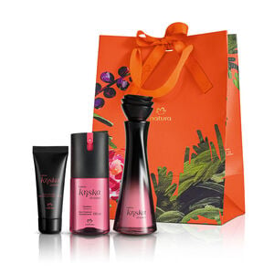 Presente Natura Kriska Drama com 4 produtos
  