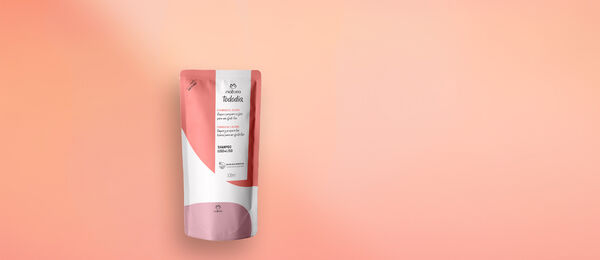 Refil Shampoo Liso+Liso Framboesa e Jojoba Tododia