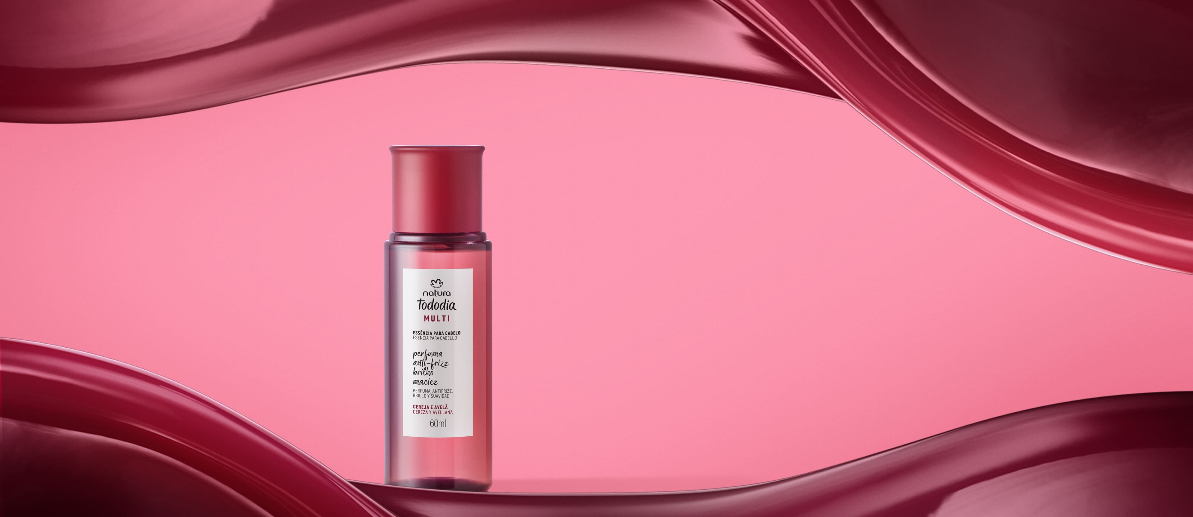 Essência para Cabelos Tododia Cereja e Avelã