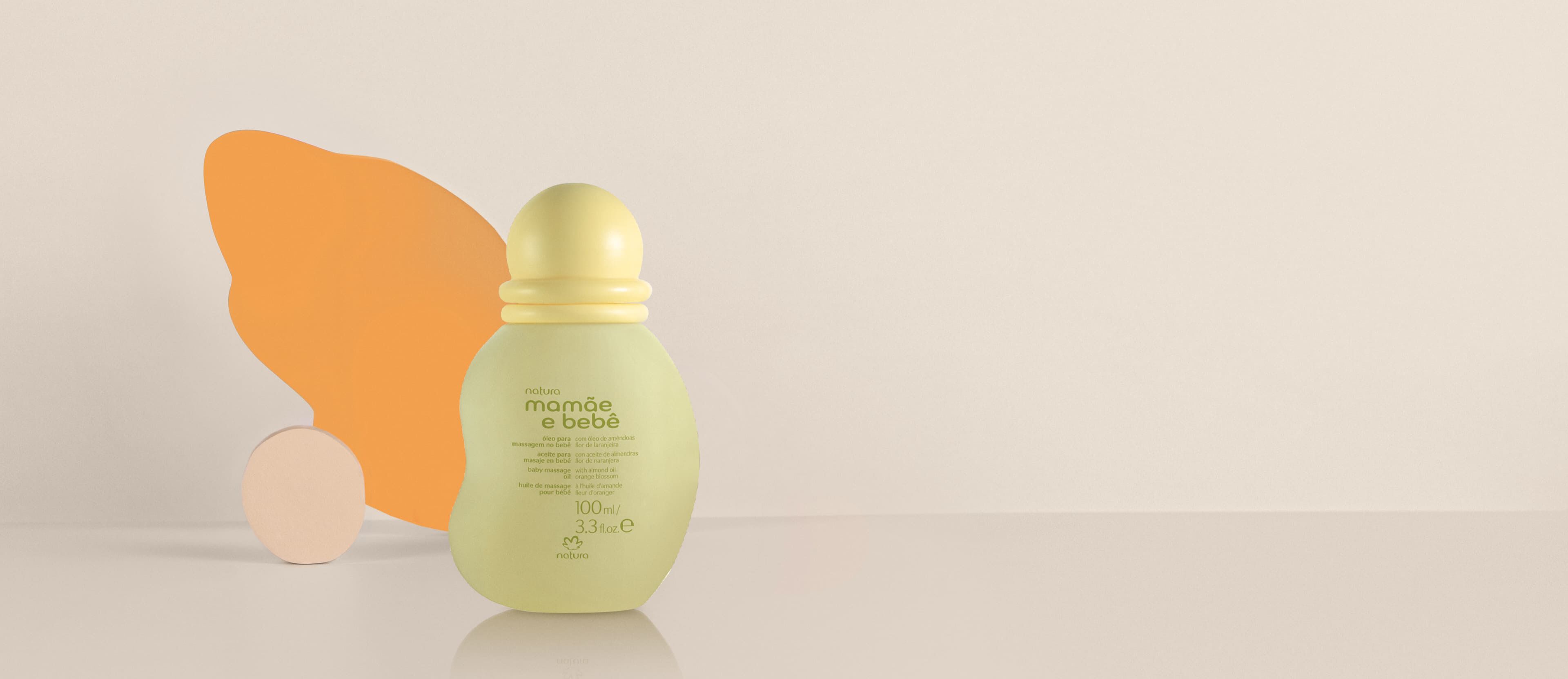 Óleo para Massagem Mamãe e Bebê Flor de Laranjeira