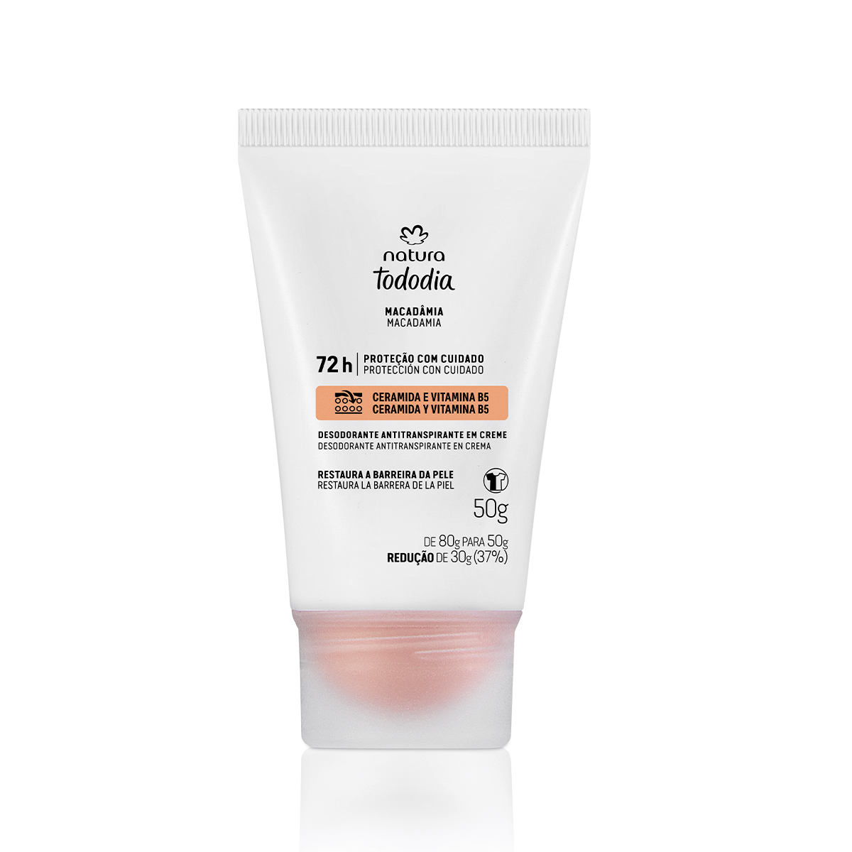 Desodorante em Creme Tododia Macadamia 50 G