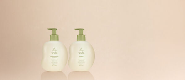 Kit Mamãe Bebê Shampoo + Sabonete Líquido (2 produtos)