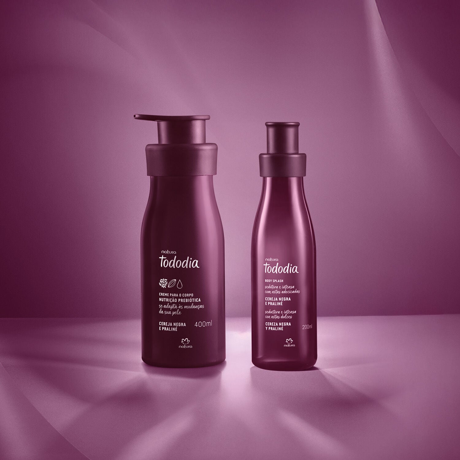 Kit Cereja Negra e Praliné Tododia (2 produtos)