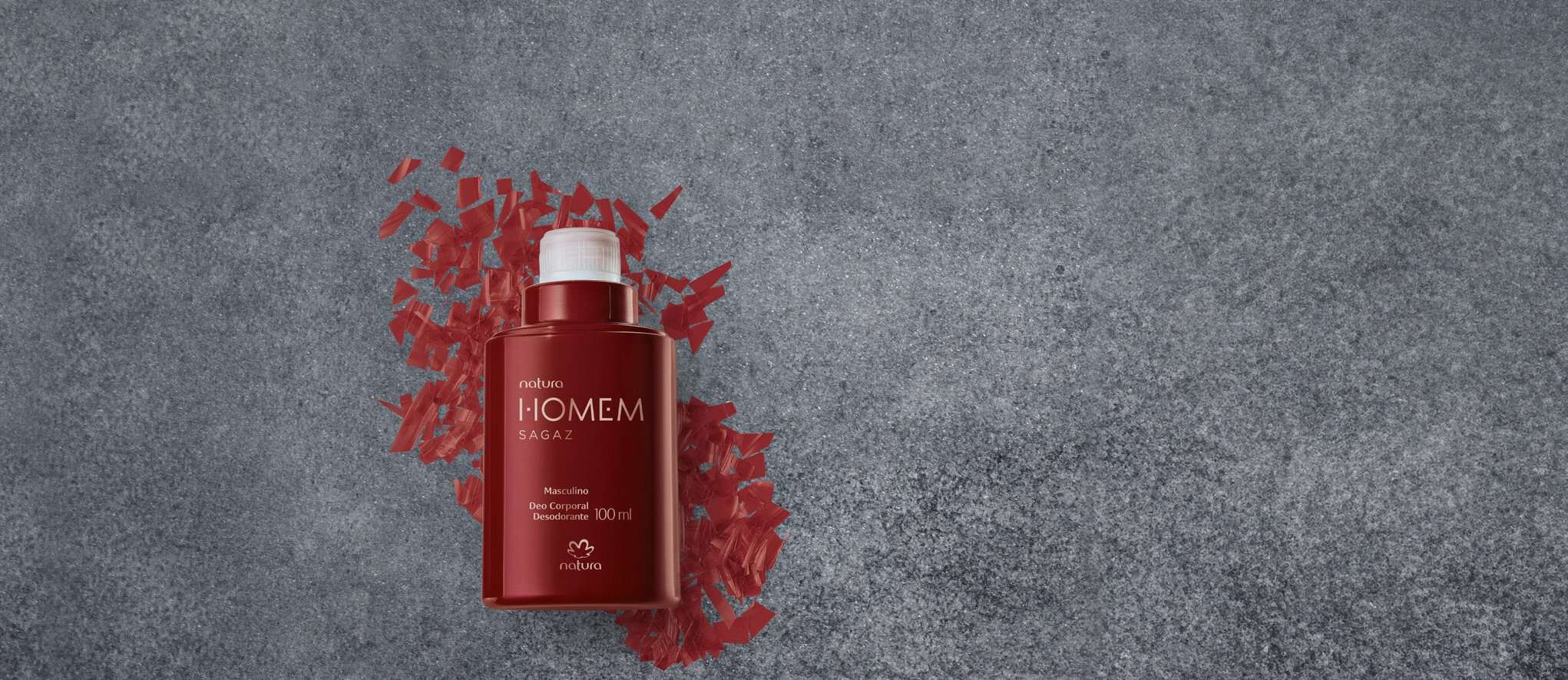 Refil Desodorante Corporal Natura Homem Sagaz